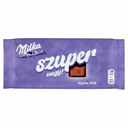 MILKA ALPESI TEJCSOKOLÁDÉ 100G