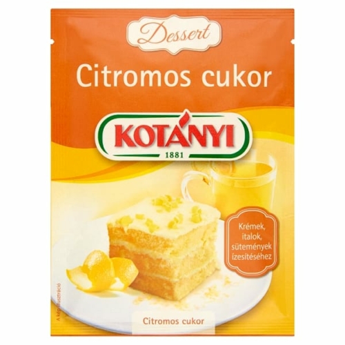 KOTÁNYI DESSERT CITROMOS CUKOR 50 G