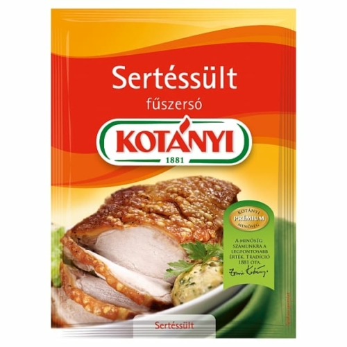 KOTÁNYI SERTÉSSÜLT FŰSZERSÓ 30G