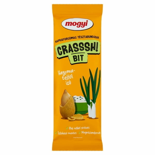 MOGYI CRASSSH! BIT NAPRAFORGÓMAG HAGYMA-TEJFÖL ÍZŰ TÉSZTABUNDÁBAN 70 G
