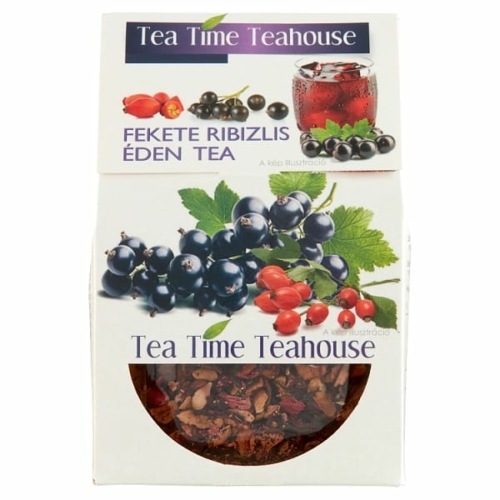TEA TIME TEAHOUSE FEKETE RIBIZLIS ÉDEN TEA 100 G