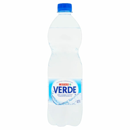 SPAR VERDE SZÉNSAVAS ÁSVÁNYVÍZ 0,75L