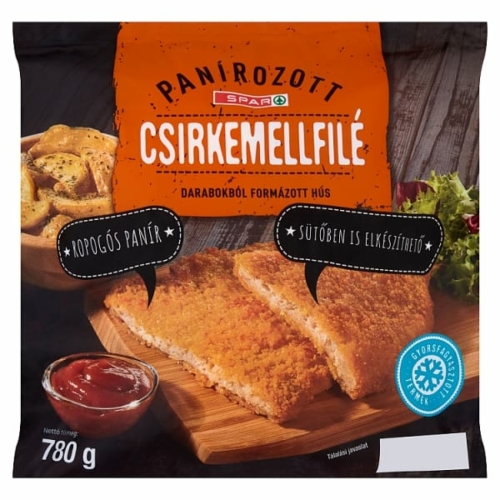 SPAR PANÍROZOTT CSIRKEMELLFILÉ 780G