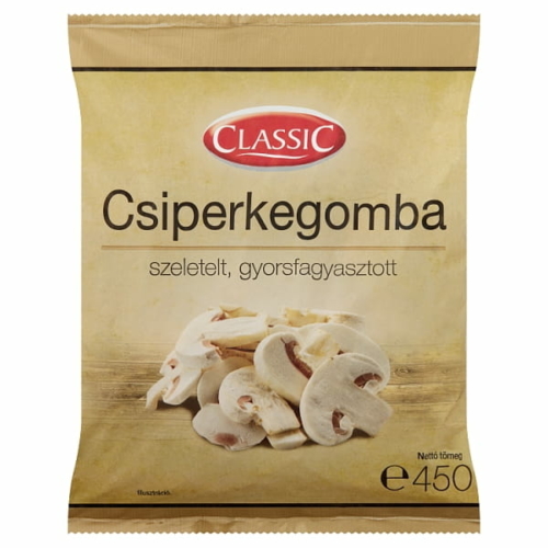 CLASSIC GYORSFAGYASZTOTT SZELETELT CSIPERKEGOMBA 450 G