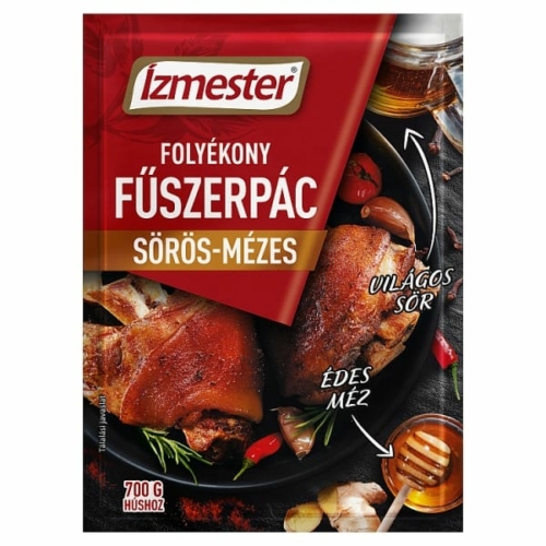 ÍZMESTER SÖRÖS-MÉZES FOLYÉKONY FŰSZERPÁC 80 ML