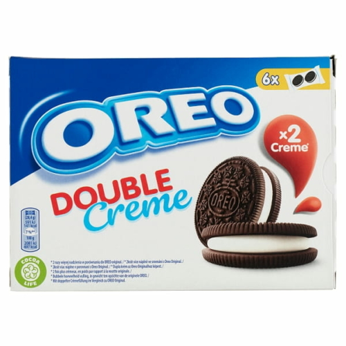 OREO DOUBLE CREAM TÖLTÖTT KAKAÓS KEKSZ 170G