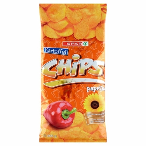SPAR CHIPS PAPRIKÁS 200G