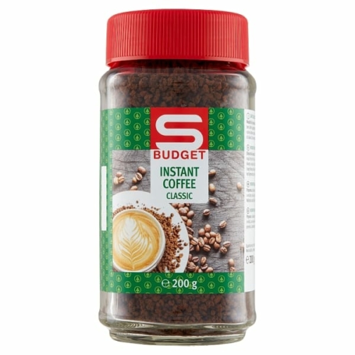 S-BUDGET INSTANT KÁVÉ 200G
